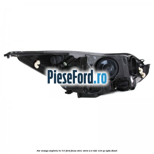 Far stanga argintiu H1/H7 Ford Focus 2011-2014 2.0 TDCi 115 cp Far stanga argintiu H1/H7 Ford Focus 2011-2014 2.0 TDCi 115 cp TYDA diesel