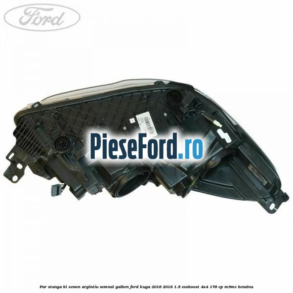 Far stanga Bi-xenon argintiu semnal galben Ford Kuga 2016-2018 1.5 EcoBoost 4x4 176 cp M9ME benzina