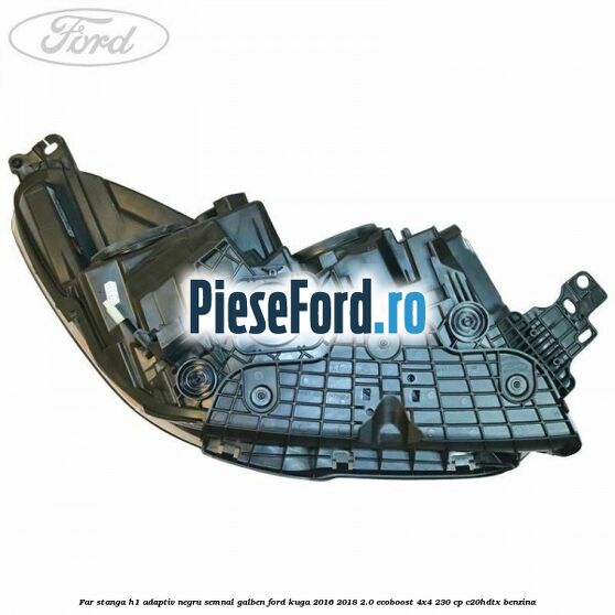 Far stanga H1 adaptiv negru semnal galben Ford Kuga 2016-2018 2.0 EcoBoost 4x4 230 cp C20HDTX benzina