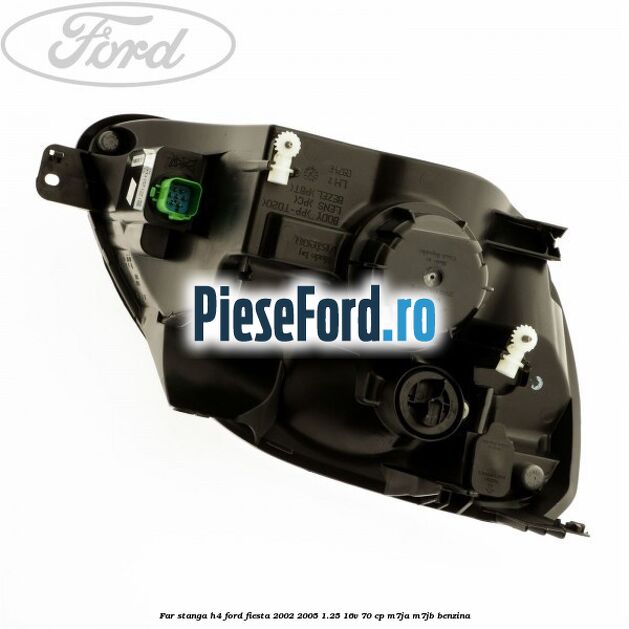 Far stanga H4 Ford Fiesta 2002-2005 1.25 16V 70 cp M7JA, M7JB benzina