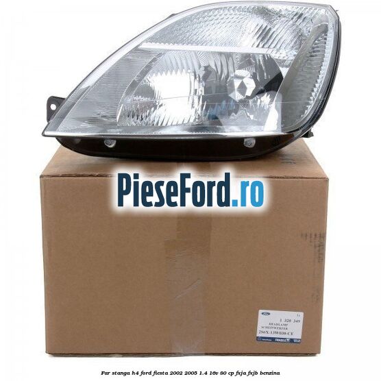 Far stanga H4 Ford Fiesta 2002-2005 1.4 16V 80 cp Far stanga H4 Ford Fiesta 2002-2005 1.4 16V 80 cp FXJA, FXJB benzina