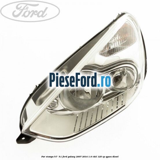 Far stanga H7/ H1 Ford Galaxy 2007-2014 1.8 TDCi 125 cp Far stanga H7/ H1 Ford Galaxy 2007-2014 1.8 TDCi 125 cp QYWA diesel
