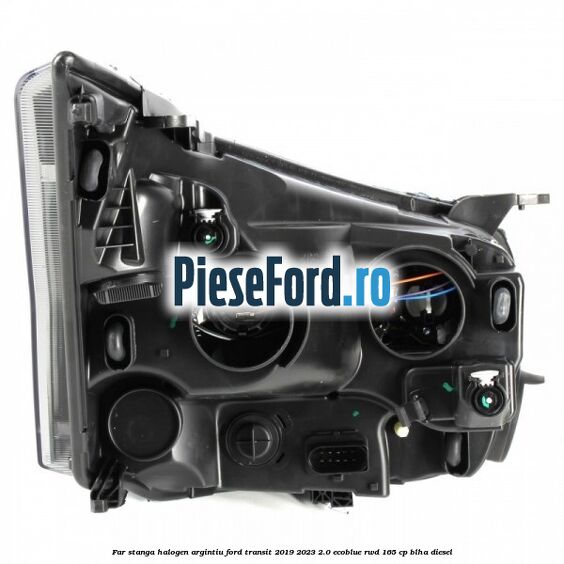 Far stanga halogen argintiu Ford Transit 2019-2023 2.0 EcoBlue RWD 165 cp BLHA diesel