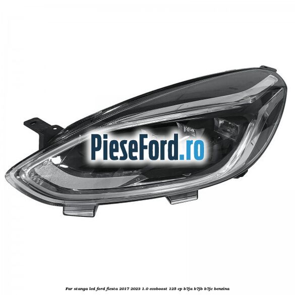 Far stanga LED Ford Fiesta 2017-2023 1.0 EcoBoost 125 cp B7JA, B7JB, B7JC benzina