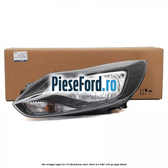 Far stanga negru H1/H7 Ford Focus 2011-2014 2.0 TDCi 115 cp Far stanga negru H1/H7 Ford Focus 2011-2014 2.0 TDCi 115 cp TYDA diesel