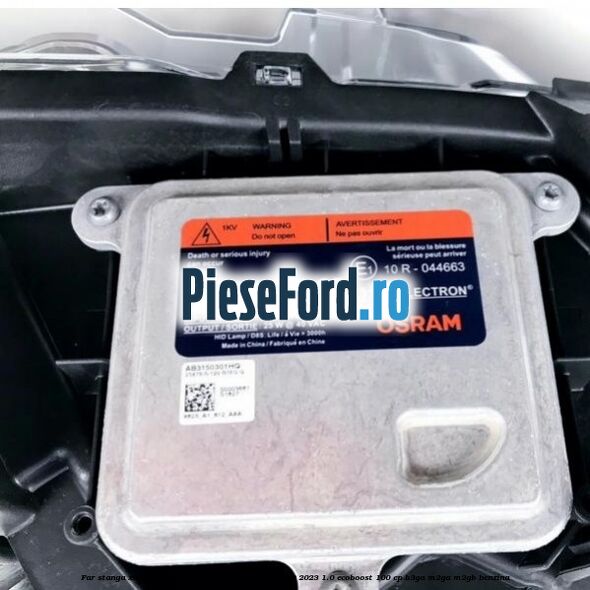 Far stanga xenon argintiu Ford Transit Connect 2019-2023 1.0 EcoBoost 100 cp B3GA, M2GA, M2GB benzina