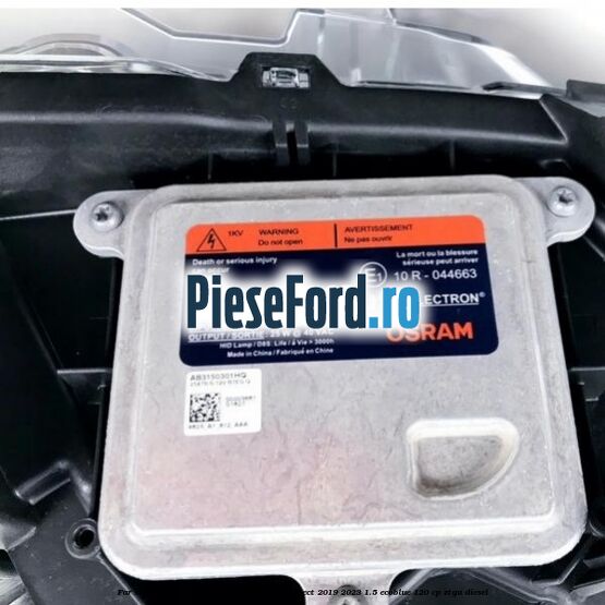 Far stanga xenon argintiu Ford Transit Connect 2019-2023 1.5 EcoBlue 120 cp ZTGA diesel