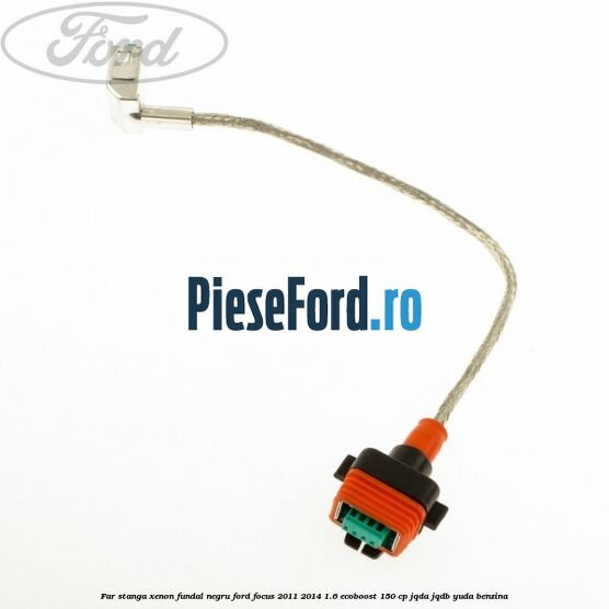 Far stanga xenon fundal negru Ford Focus 2011-2014 1.6 EcoBoost 150 cp JQDA, JQDB, YUDA benzina
