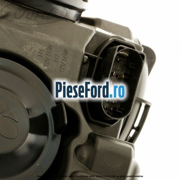Far stanga xenon fundal negru Ford Focus 2011-2014 1.6 Ti 125 cp PNDA, PNDD benzina