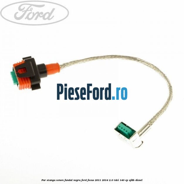 Far stanga xenon fundal negru Ford Focus 2011-2014 2.0 TDCi 140 cp UFDB diesel
