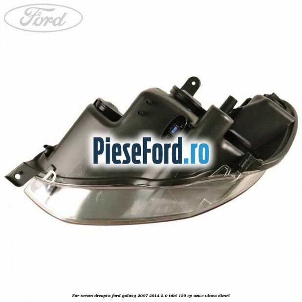 Far xenon dreapta Ford Galaxy 2007-2014 2.0 TDCi 136 cp AZWC, UKWA diesel