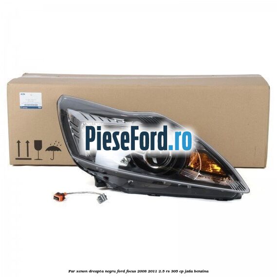 Far Xenon dreapta negru Ford Focus 2008-2011 2.5 RS 305 cp JZDA benzina