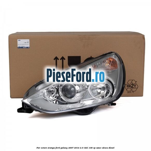 Far xenon stanga Ford Galaxy 2007-2014 2.0 TDCi 136 cp AZWC, UKWA diesel