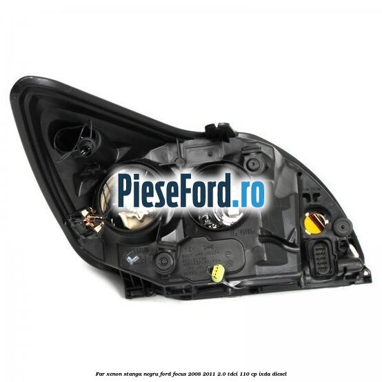 Far Xenon stanga negru Ford Focus 2008-2011 2.0 TDCi 110 cp IXDA diesel