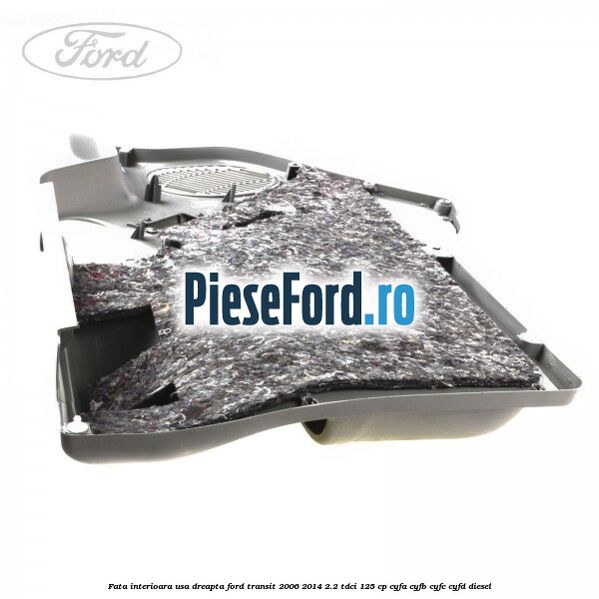 Fata interioara usa dreapta Ford Transit 2006-2014 2.2 TDCi 125 cp CYFA, CYFB, CYFC, CYFD diesel