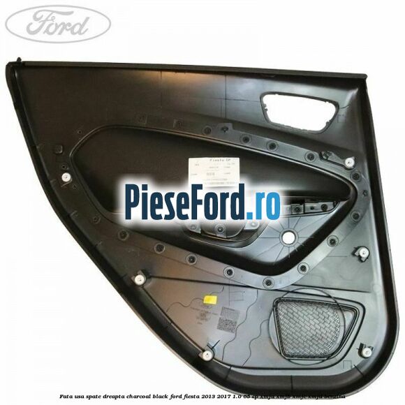 Fata usa spate dreapta charcoal black Ford Fiesta 2013-2017 1.0 65 cp XMJA, XMJB, XMJC, XMJD benzina