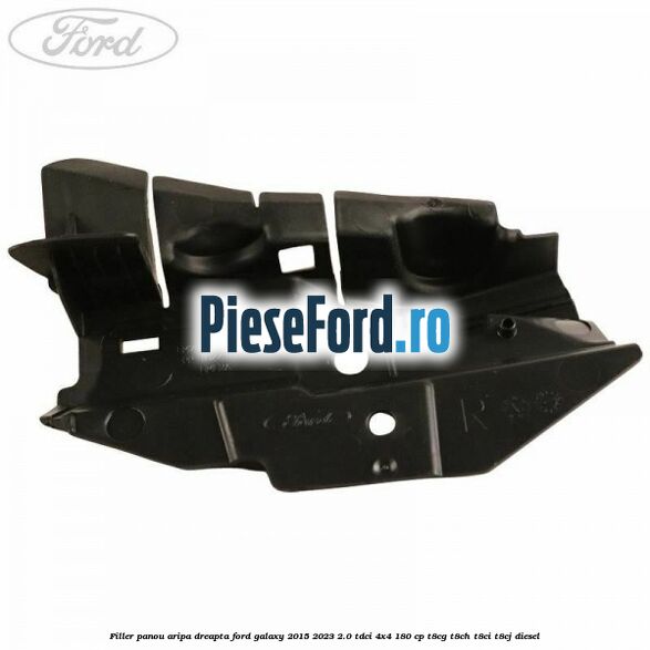 Filler panou aripa dreapta Ford Galaxy 2015-2023 2.0 TDCi 4x4 180 cp T8CG, T8CH, T8CI, T8CJ diesel