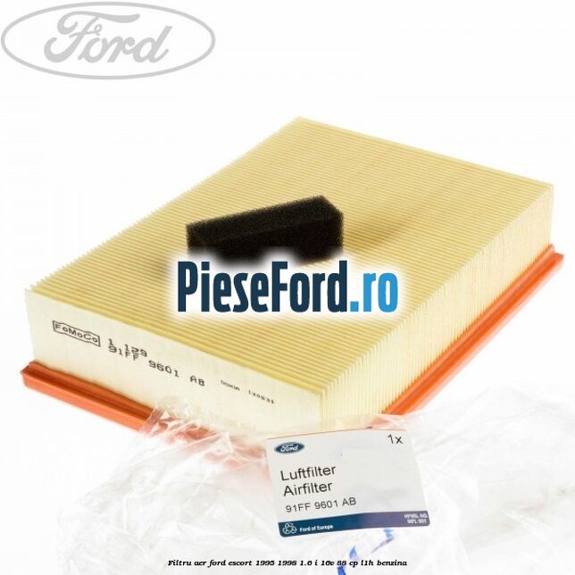 Filtru aer Ford Escort 1995-1998 1.6 i 16V 88 cp L1H benzina