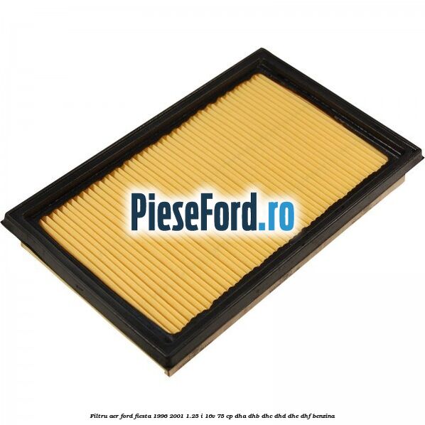 Filtru aer Ford Fiesta 1996-2001 1.25 i 16V 75 cp DHA, DHB, DHC, DHD, DHE, DHF benzina