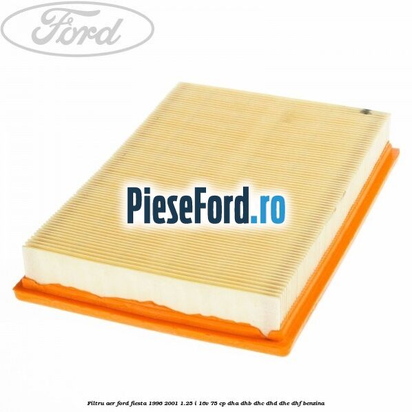 Filtru aer Ford Fiesta 1996-2001 1.25 i 16V 75 cp DHA, DHB, DHC, DHD, DHE, DHF benzina