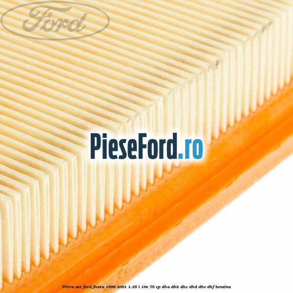 Filtru aer Ford Fiesta 1996-2001 1.25 i 16V 75 cp DHA, DHB, DHC, DHD, DHE, DHF benzina