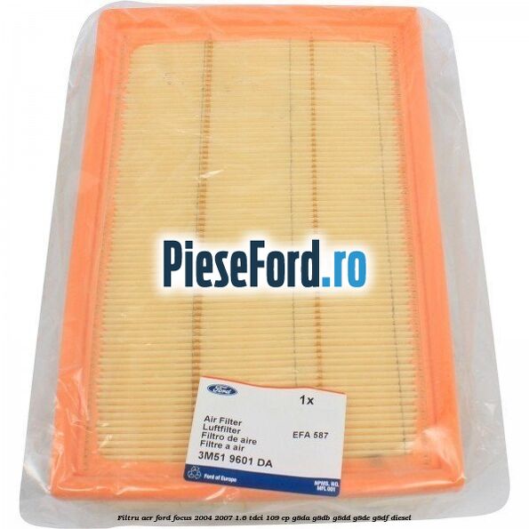 Filtru aer Ford Focus 2004-2007 1.6 TDCi 109 cp