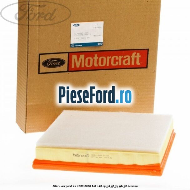 Filtru aer Ford Ka 1996-2008 1.3 i 49 cp JJD, JJF, JJG, JJH, JJL benzina