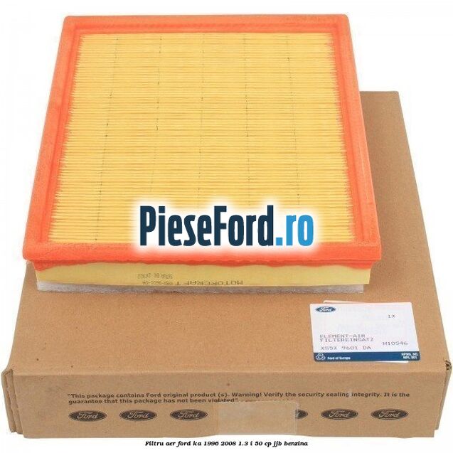 Filtru aer Ford Ka 1996-2008 1.3 i 50 cp JJB benzina