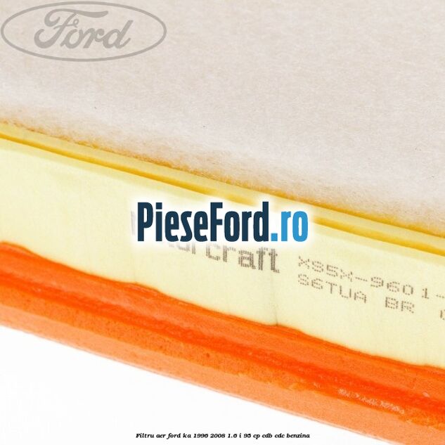 Filtru aer Ford Ka 1996-2008 1.6 i 95 cp CDB, CDC benzina