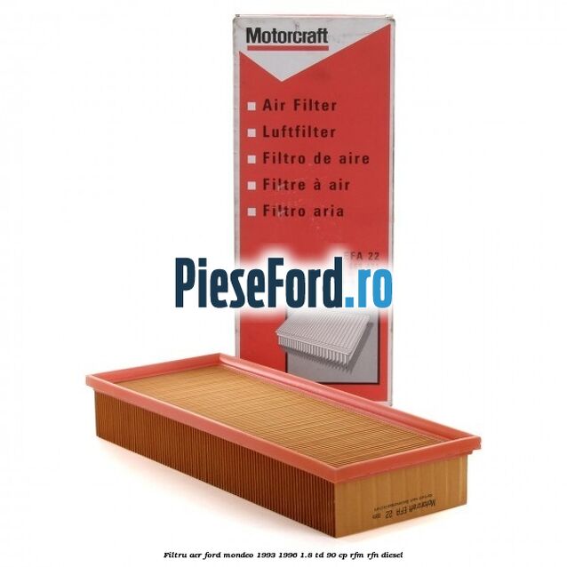 Filtru aer Ford Mondeo 1993-1996 1.8 TD 90 cp RFM, RFN diesel