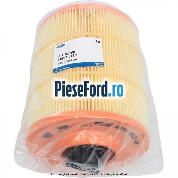 Filtru aer Ford Mondeo 2008-2014 2.2 TDCi 200 cp Filtru aer Ford Mondeo 2008-2014 2.2 TDCi 200 cp KNBA diesel