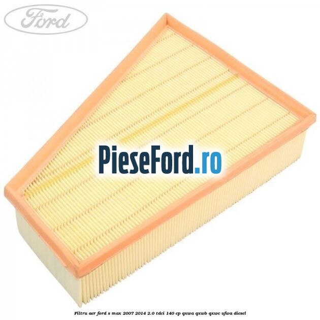 Filtru aer Ford S-Max 2007-2014 2.0 TDCi 140 cp QXWA, QXWB, QXWC, UFWA diesel