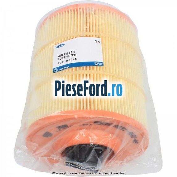 Filtru aer Ford S-Max 2007-2014 2.2 TDCi 200 cp KNWA diesel