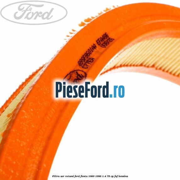 Filtru aer rotund Ford Fiesta 1989-1996 1.4 75 cp FUF benzina