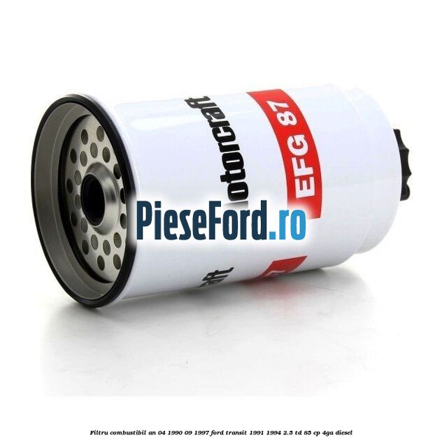 Filtru combustibil an 04/1990-09/1997 Ford Transit 1991-1994 2.5 TD 85 cp 4GA diesel