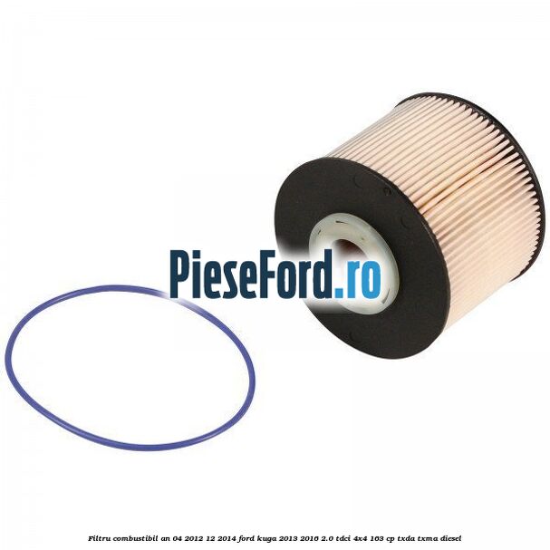 Filtru combustibil an 04/2012-12/2014 Ford Kuga 2013-2016 2.0 TDCi 4x4 163 cp TXDA, TXMA diesel