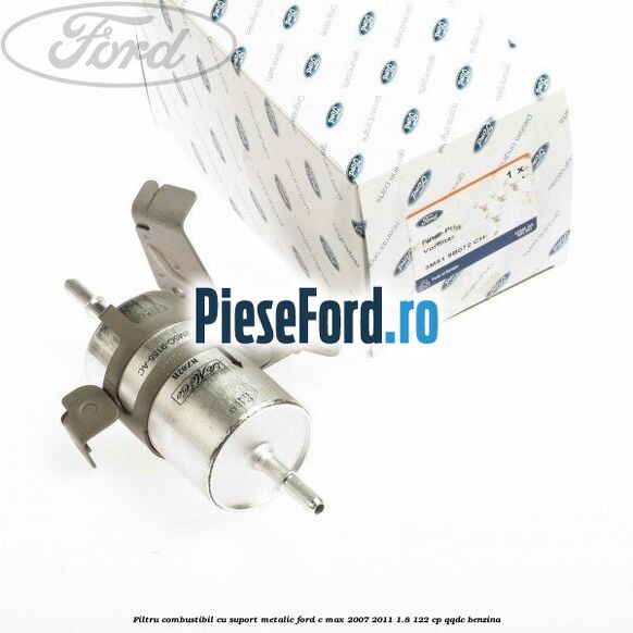 Filtru combustibil, cu suport metalic Ford C-Max 2007-2011 1.8 122 cp Filtru combustibil, cu suport metalic Ford C-Max 2007-2011 1.8 122 cp QQDC benzina