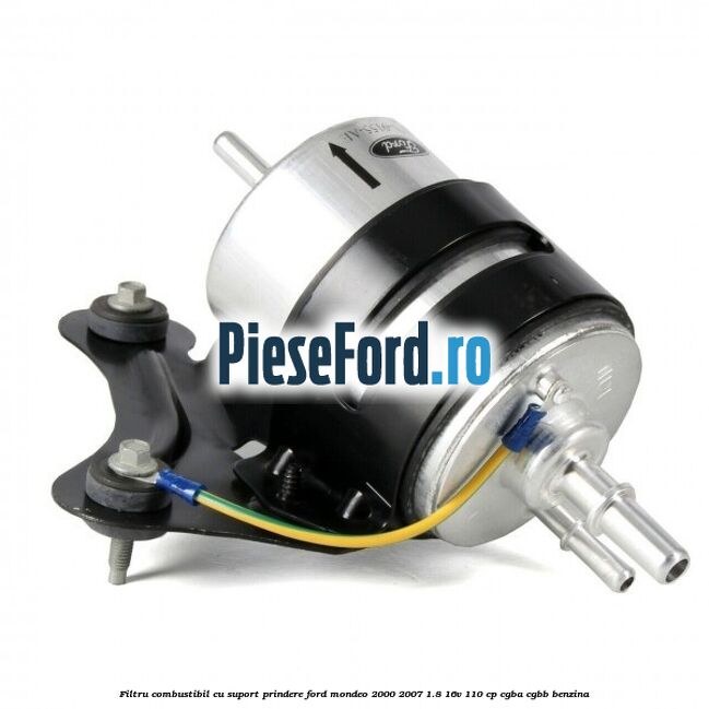 Filtru combustibil cu suport prindere Ford Mondeo 2000-2007 1.8 16V 110 cp CGBA, CGBB benzina