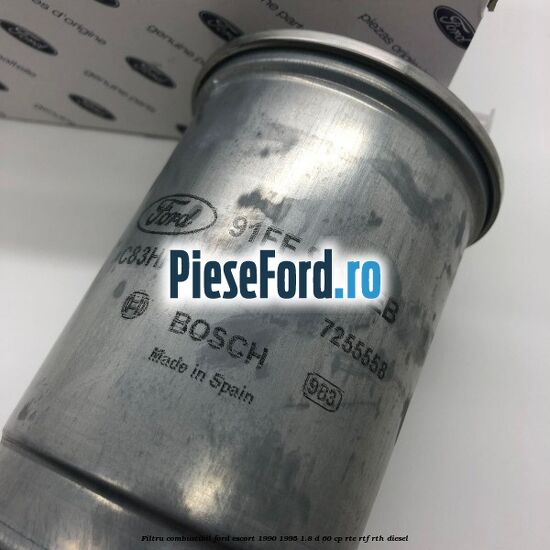 Filtru combustibil Ford Escort 1990-1995 1.8 D 60 cp RTE, RTF, RTH diesel