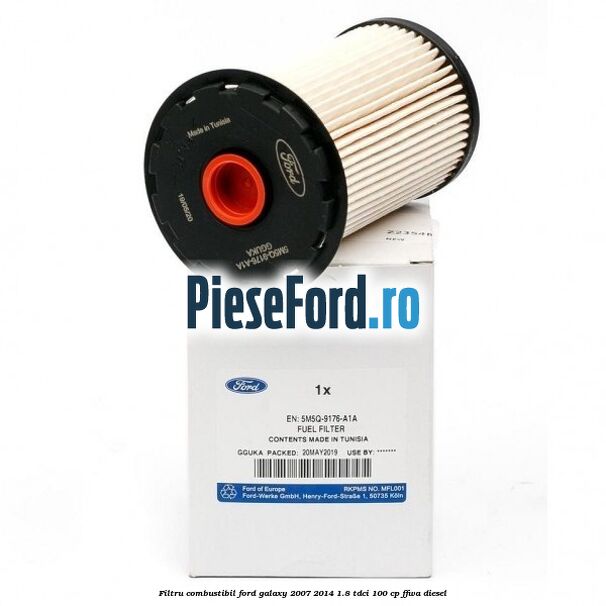 Filtru combustibil Ford Galaxy 2007-2014 1.8 TDCi 100 cp