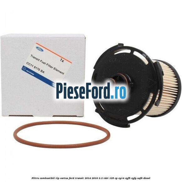 Filtru combustibil tip cartus Ford Transit 2014-2018 2.2 TDCi 125 cp CY14, CYF5, CYFG, USF6 diesel