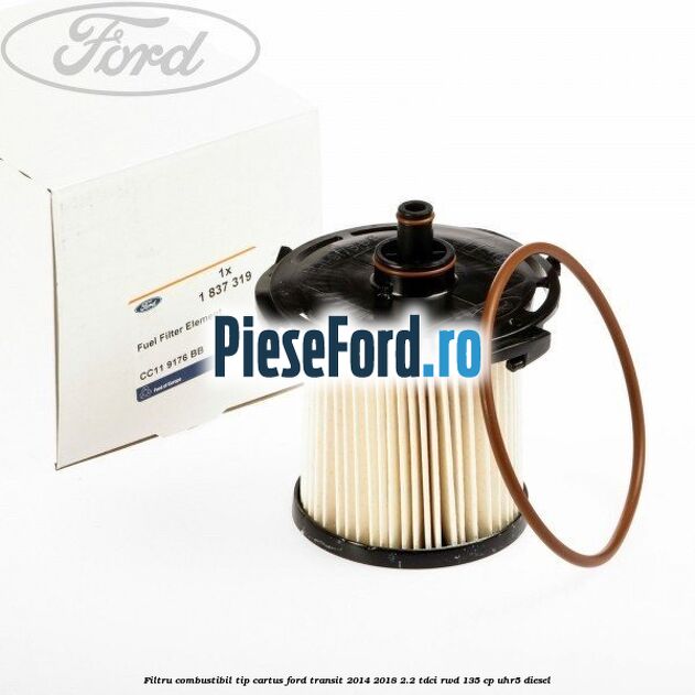 Filtru combustibil tip cartus Ford Transit 2014-2018 2.2 TDCi RWD 135 cp UHR5 diesel