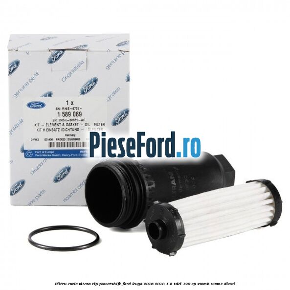 Filtru cutie viteza tip PowerShift Ford Kuga 2016-2018 1.5 TDCi 120 cp XWMB, XWMC diesel