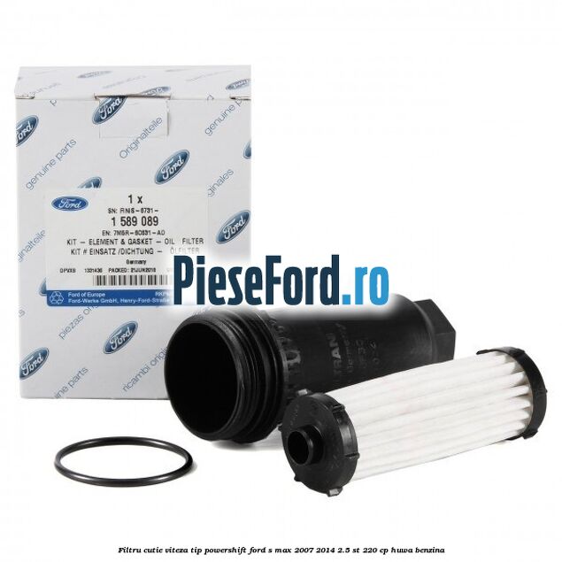 Filtru cutie viteza tip PowerShift Ford S-Max 2007-2014 2.5 ST 220 cp Filtru cutie viteza tip PowerShift Ford S-Max 2007-2014 2.5 ST 220 cp HUWA benzina