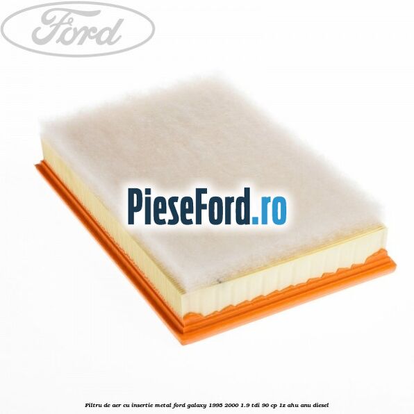 Filtru de aer cu insertie metal Ford Galaxy 1995-2000 1.9 TDI 90 cp 1Z, AHU, ANU diesel