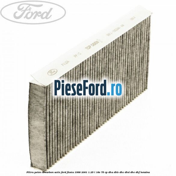 Filtru polen cu carbon activ Ford Fiesta 1996-2001 1.25 i 16V 75 cp DHA, DHB, DHC, DHD, DHE, DHF benzina