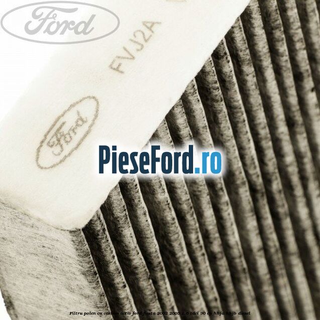 Filtru polen cu carbon activ Ford Fiesta 2002-2005 1.6 TDCi 90 cp HHJA, HHJB diesel