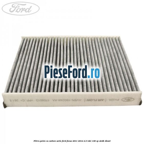 Filtru polen cu carbon activ Ford Focus 2011-2014 2.0 TDCi 136 cp