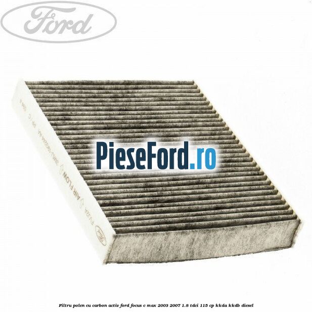 Filtru polen cu carbon activ Ford Focus C-Max 2003-2007 1.8 TDCi 115 cp KKDA, KKDB diesel