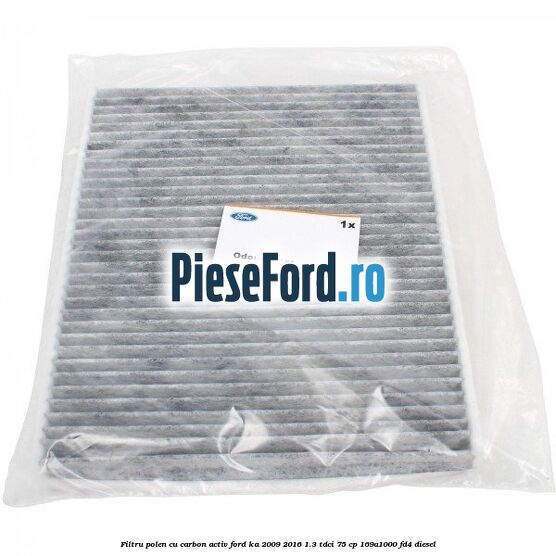Filtru polen cu carbon activ Ford Ka 2009-2016 1.3 TDCi 75 cp
